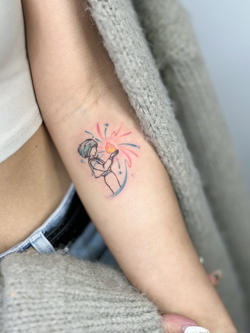 Firework-Inspired Tattoos