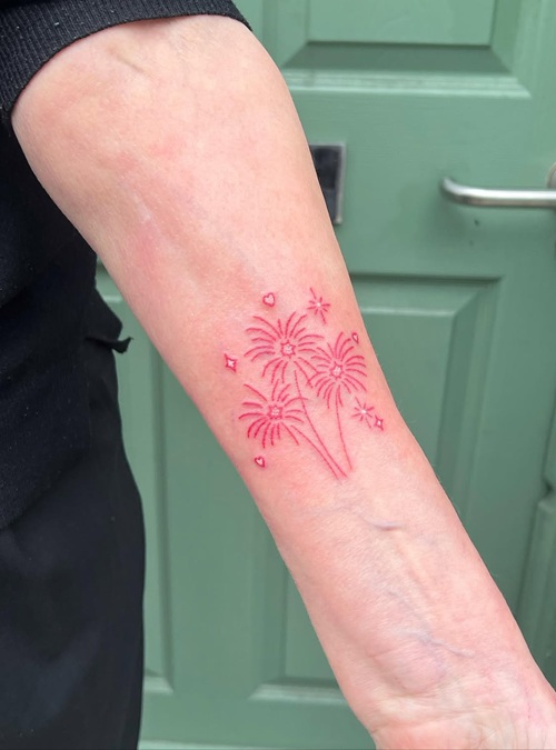 Explosive Starburst Tattoos