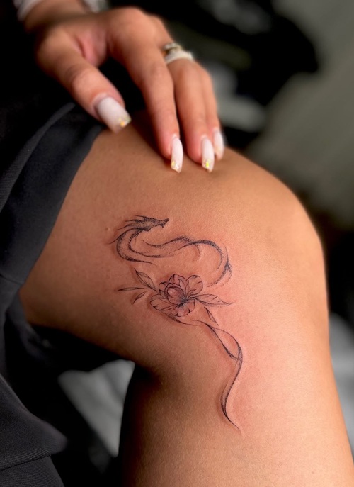 Dragon tattoo