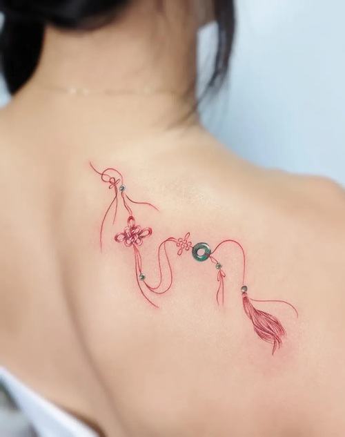 Chinese art tattoos