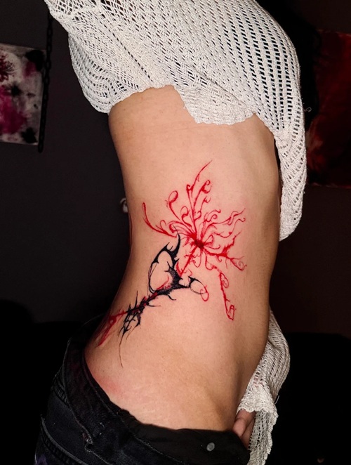 Cyber-folk tattoo