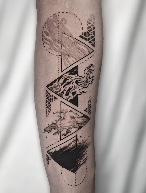 Natural earthy tattoo ideas