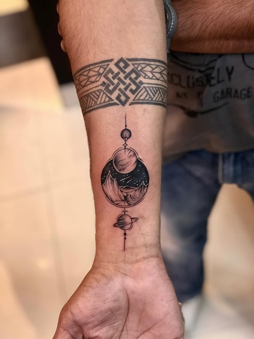 Earthy aesthetic tattoos