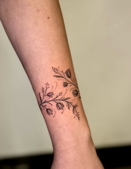 Rustic nature tattoo