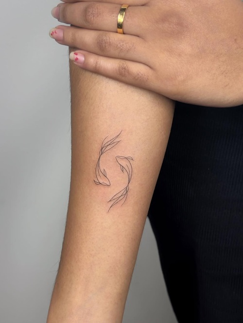 Feminine minimalist tattoo ideas