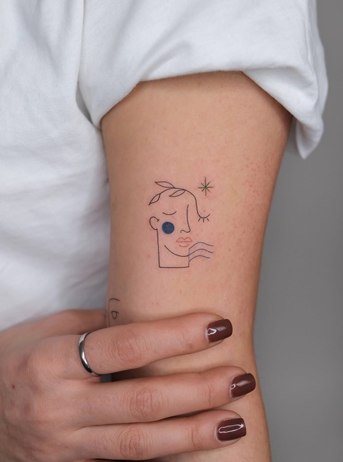 Unique minimalist tattoos for women