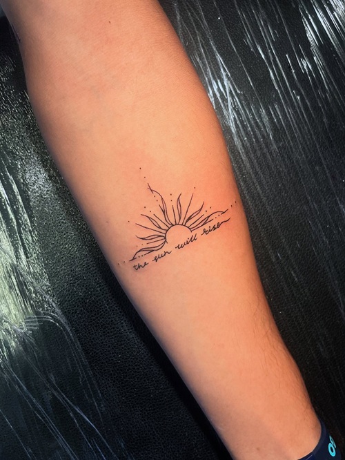 Fine line minimalist tattoos