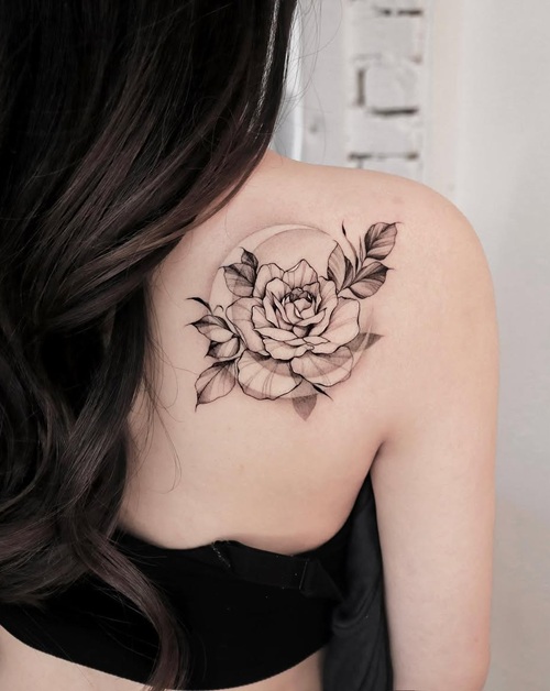 Moonflower tattoo