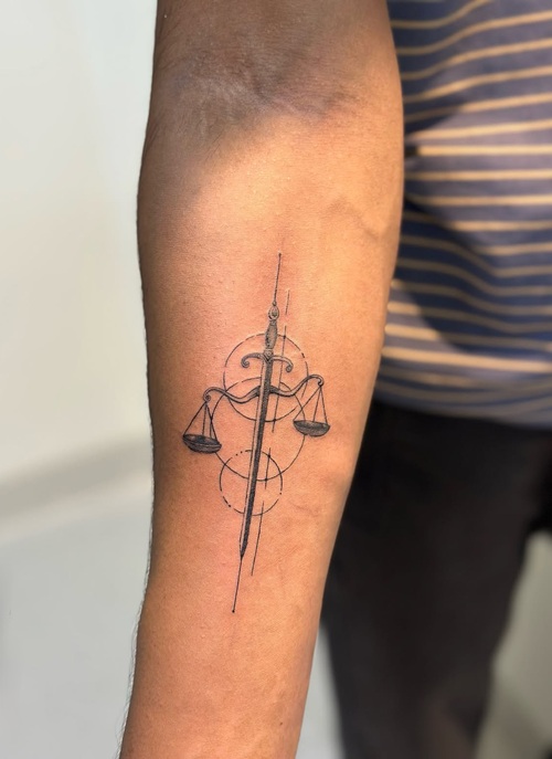 Meaningful minimalist tattoo