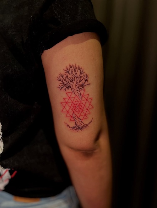 Simple meaningful tattoo design