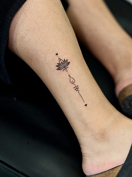 Small memorial-inspired tattoo