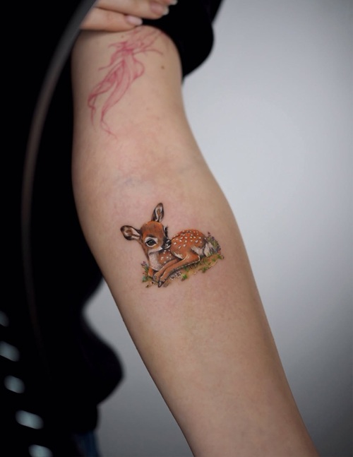 Small animal tattoos