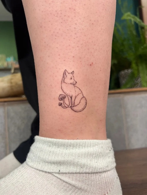 Adorable animal tattoo