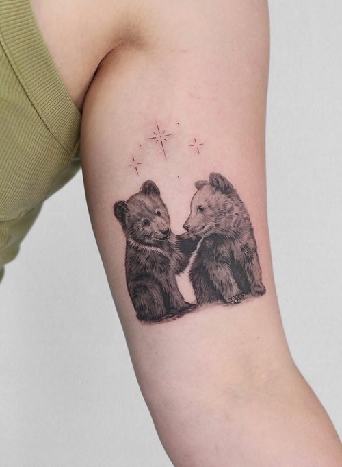 Simple animal tattoo