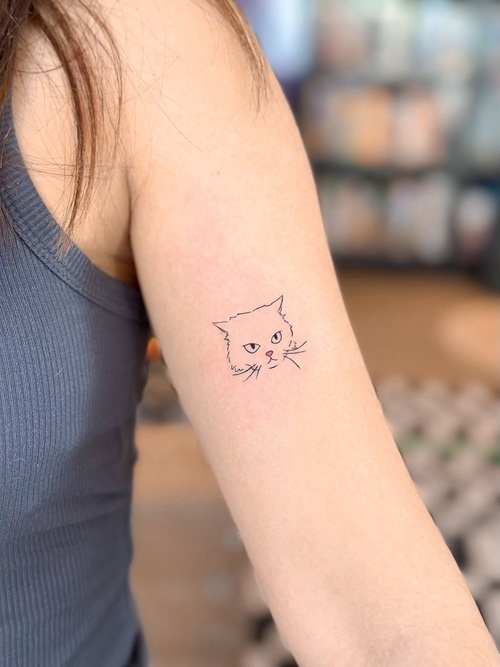 Adorable animal tattoo