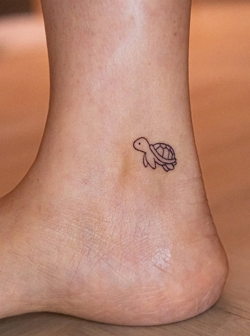 Delicate animal tattoo