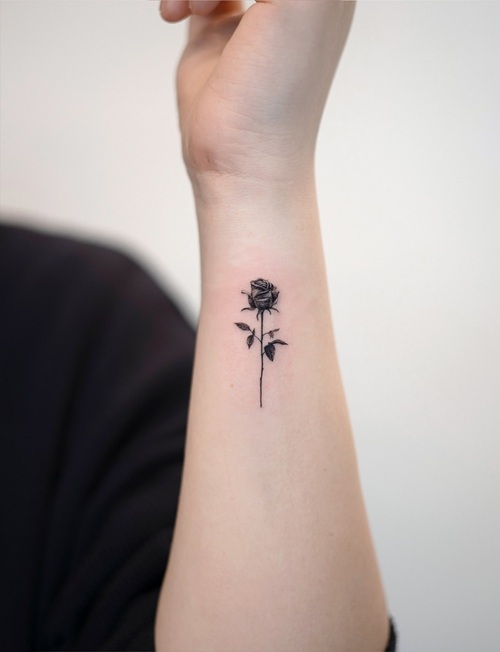 Minimalist wrist tattoo