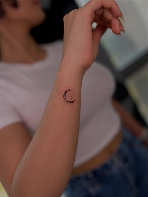 Delicate wrist tattoo idea