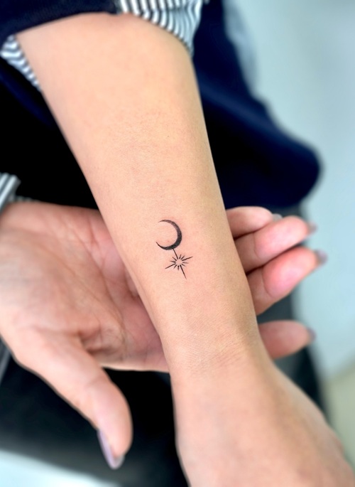Cute wrist tattoo