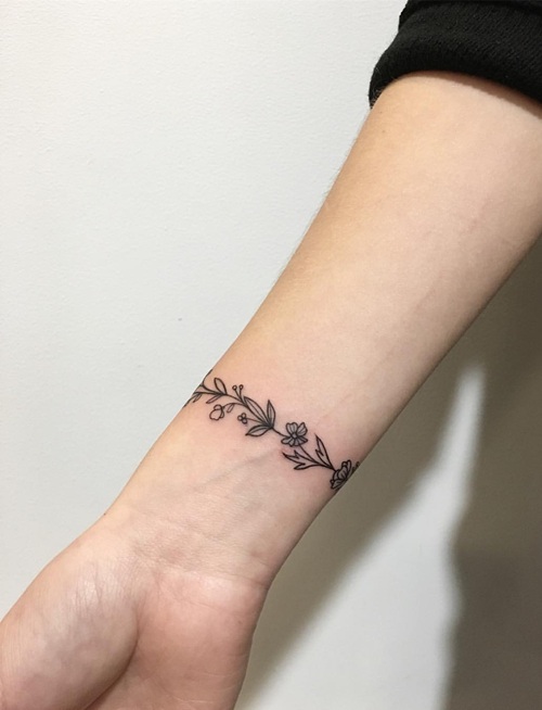 Wrist tattoo
