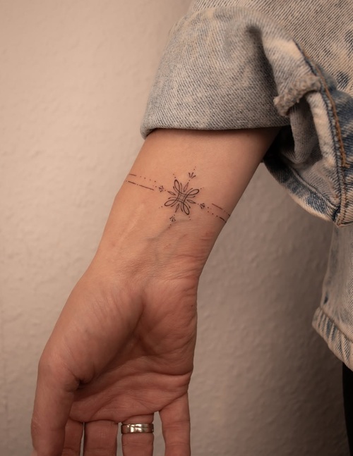 Cute wrist tattoo