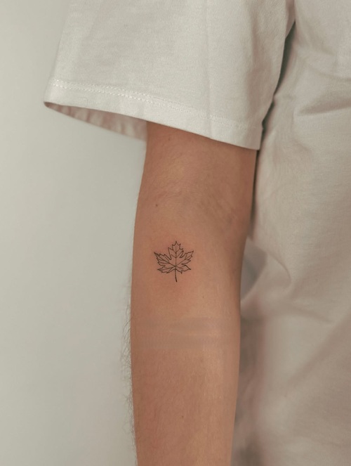 Mini wrist tattoo