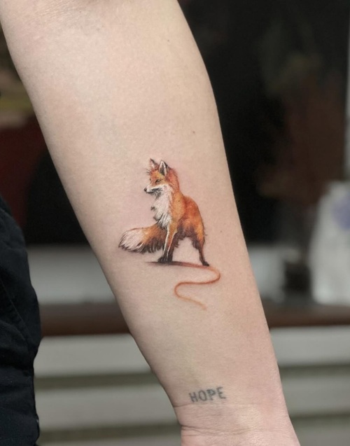 Fox tattoos