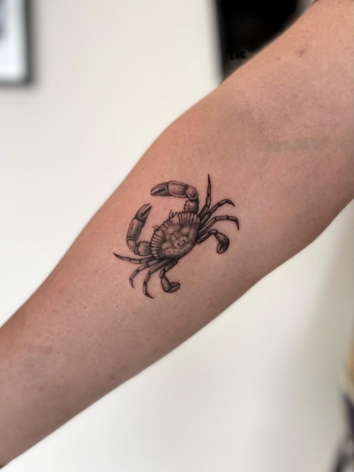 Mini sea life tattoo