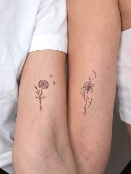Matching Sisterhood Ink Designs