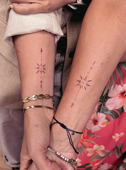 Symbolic Tattoos for Sisters