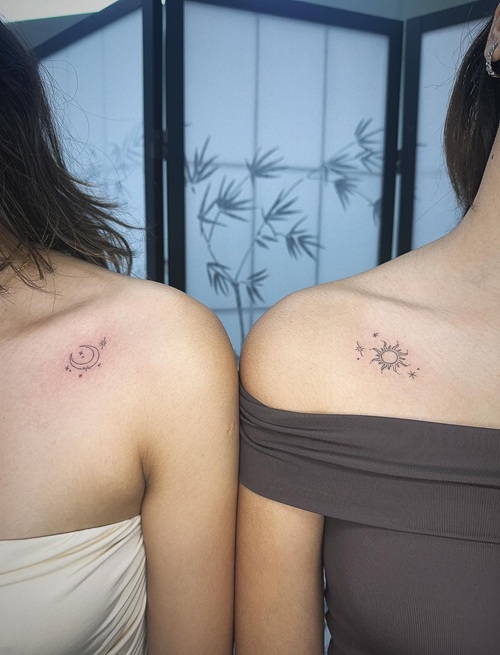 Unique Sister Bond Tattoos