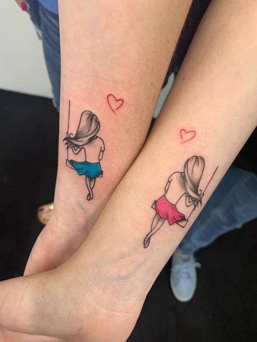 Symbolic Tattoos for Sisters