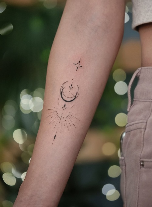 Mystical Moon Tattoo Ideas