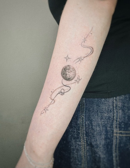Night Sky Tattoo Ideas