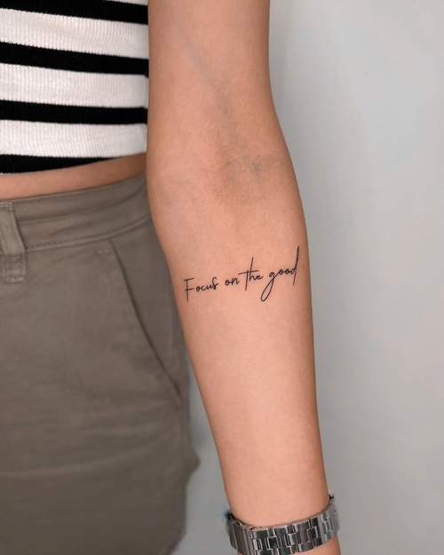 New beginnings resolution tattoo