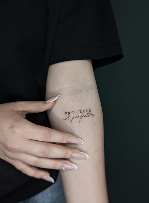 New Year transformation tattoo