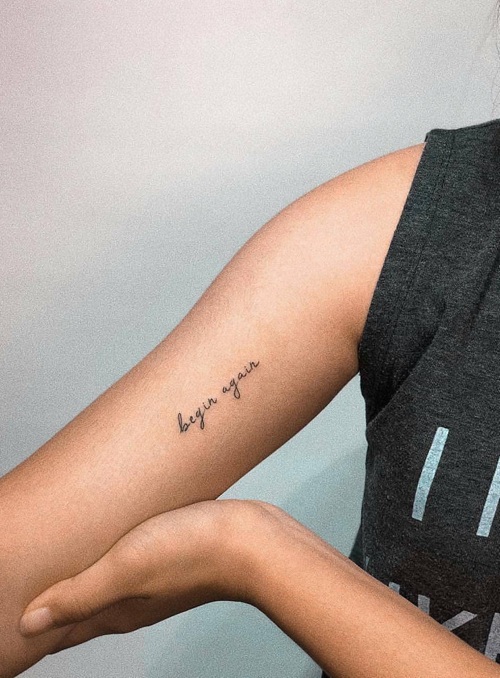2027 goals tattoo inspiration