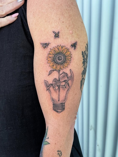 Personal growth New Year tattoo