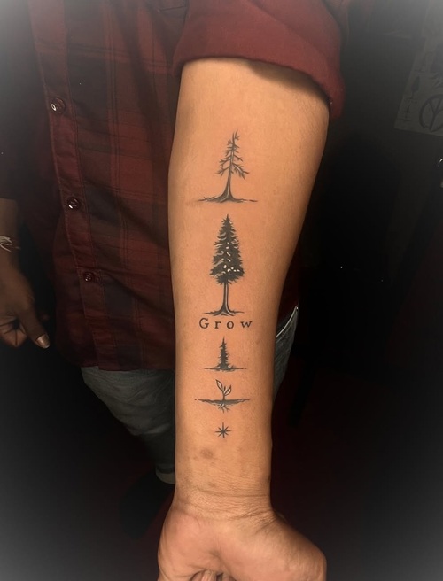 New beginnings resolution tattoo