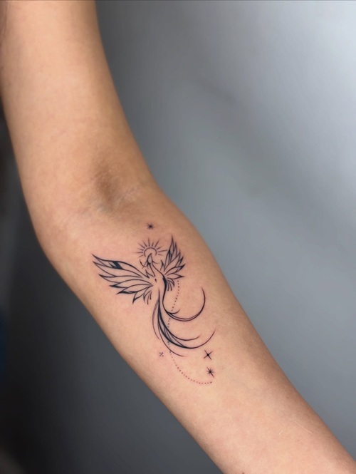New Year transformation tattoo